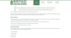 Desktop Screenshot of mortgagecalculators.com